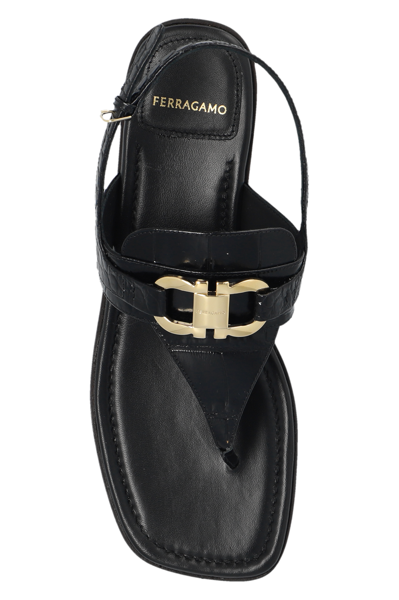 サンダル・ミュール FERRAGAMO Leather Flat Sandals With Logo FERRAGAMO 'Lula' Sandals | Women's Shoes | Vitkac